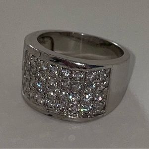 Silpada - Retired Channel-set Cubic Zirconias Ring SIZE 8